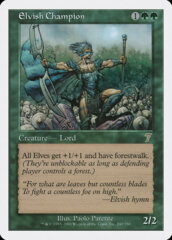 Elvish Champion - Foil